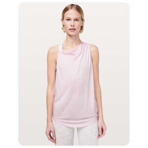 * Lululemon Dare To Drop Pink Glow Tank Top sz 6